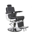 Sillón Barbero hidráulico reclinable y giratorio con reposabrazos Modelo Karl