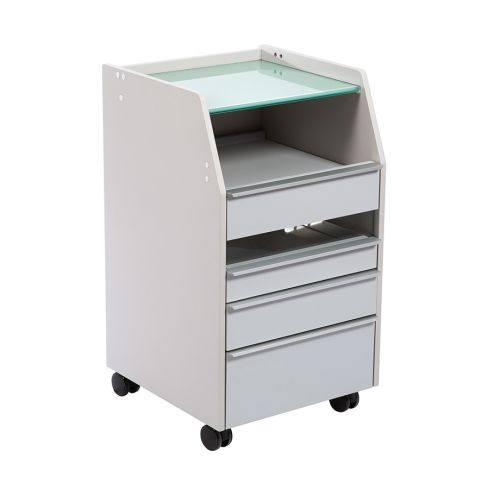 Carrito Auxiliar con cajones y esterilizador Spin Modelo WK-T001