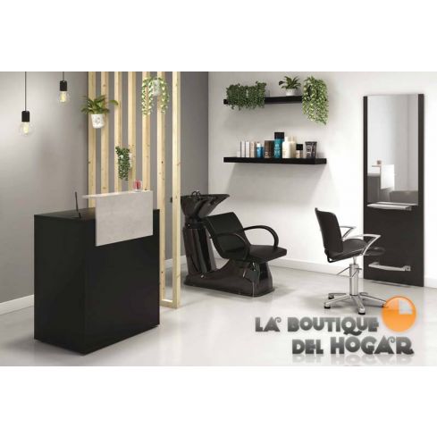 Pack - Lavacabezas Oliver / Sillón de Corte Freya / Tocador Bobbie / Recepción Dylan