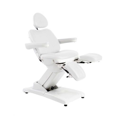 Sillón de podología eléctrico de 3 motores Modelo Minka - Color Blanco