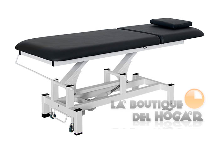 Camilla de belleza fija reclinable de 2 cuerpos