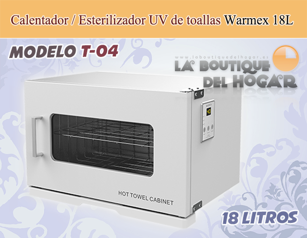 Calentador y Esterilizador de toallas Germicida UV Warmex Modelo T-01