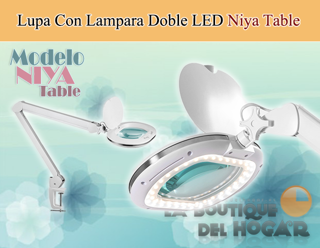 Lampara LED de 5 aumentos