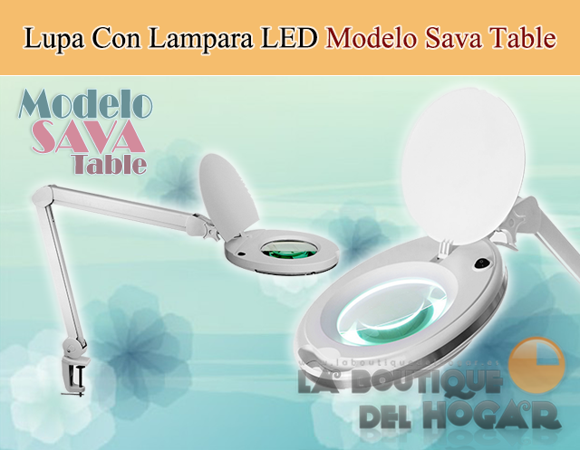 Lampara LED de 5 aumentos