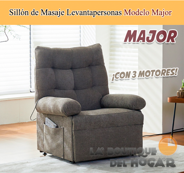 Sillon Masaje Relax Levantapersonas Modelo Major