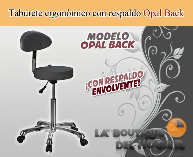 Taburete Modelo Opal Back