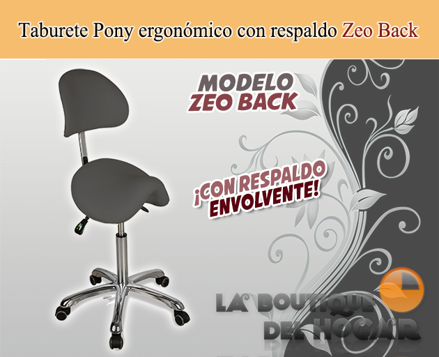 Taburete Modelo Zeo Back