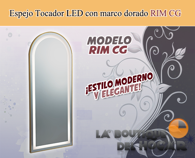 Tocador de Peluquería estilo Moderno con espejo Modelo RIM