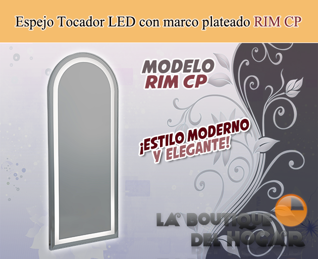 Tocador de Peluquería estilo Moderno con espejo Modelo RIM