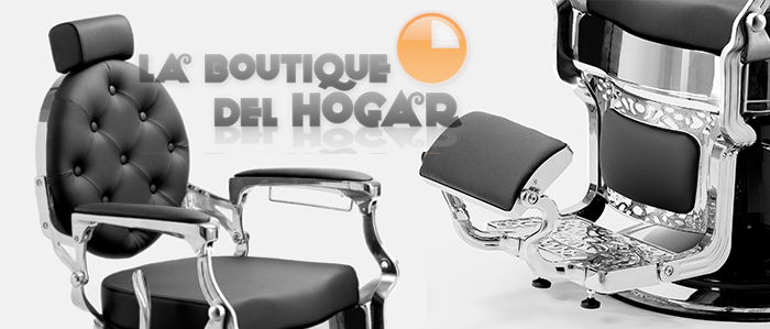 Sillón Clásico de Barbero hidráulico estilo Retro Vintage con reposapies integrado Modelo Mae 2025